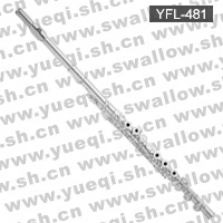 雅馬哈牌YFL-481型C調鍍銀開孔中級長笛