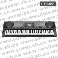 卡西歐牌電子琴-CTK-551卡西歐電子琴-61鍵卡西歐電子琴